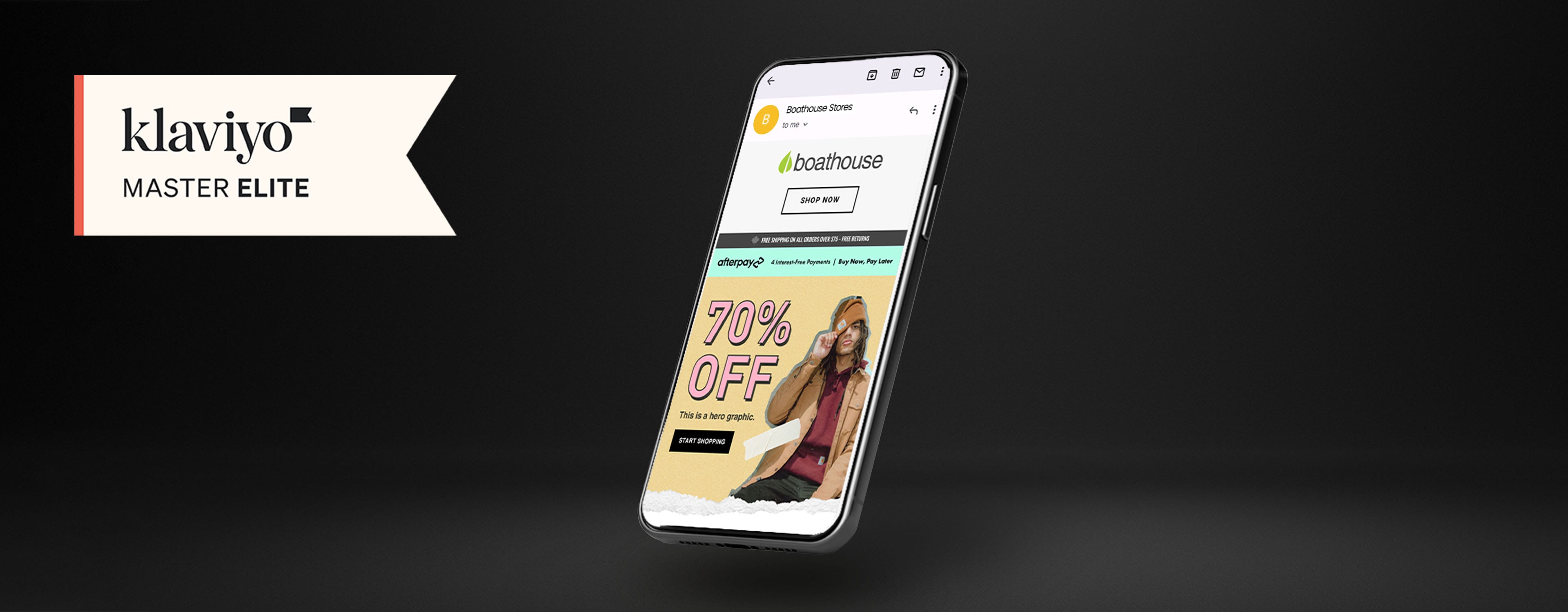 Klaviyo master elite.