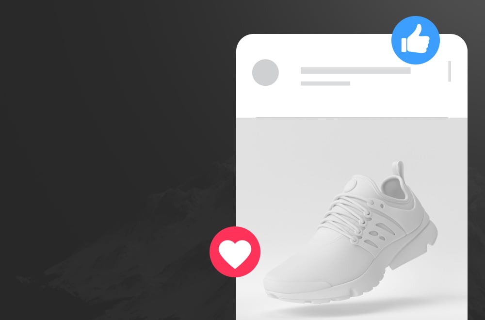 Sample social media post