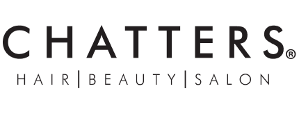 Chatters Logo, black text on a white background
