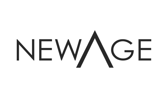 NewAge Logo B&W NewAge logo in black and white