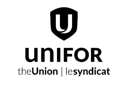 Unifor Logo Black and White
