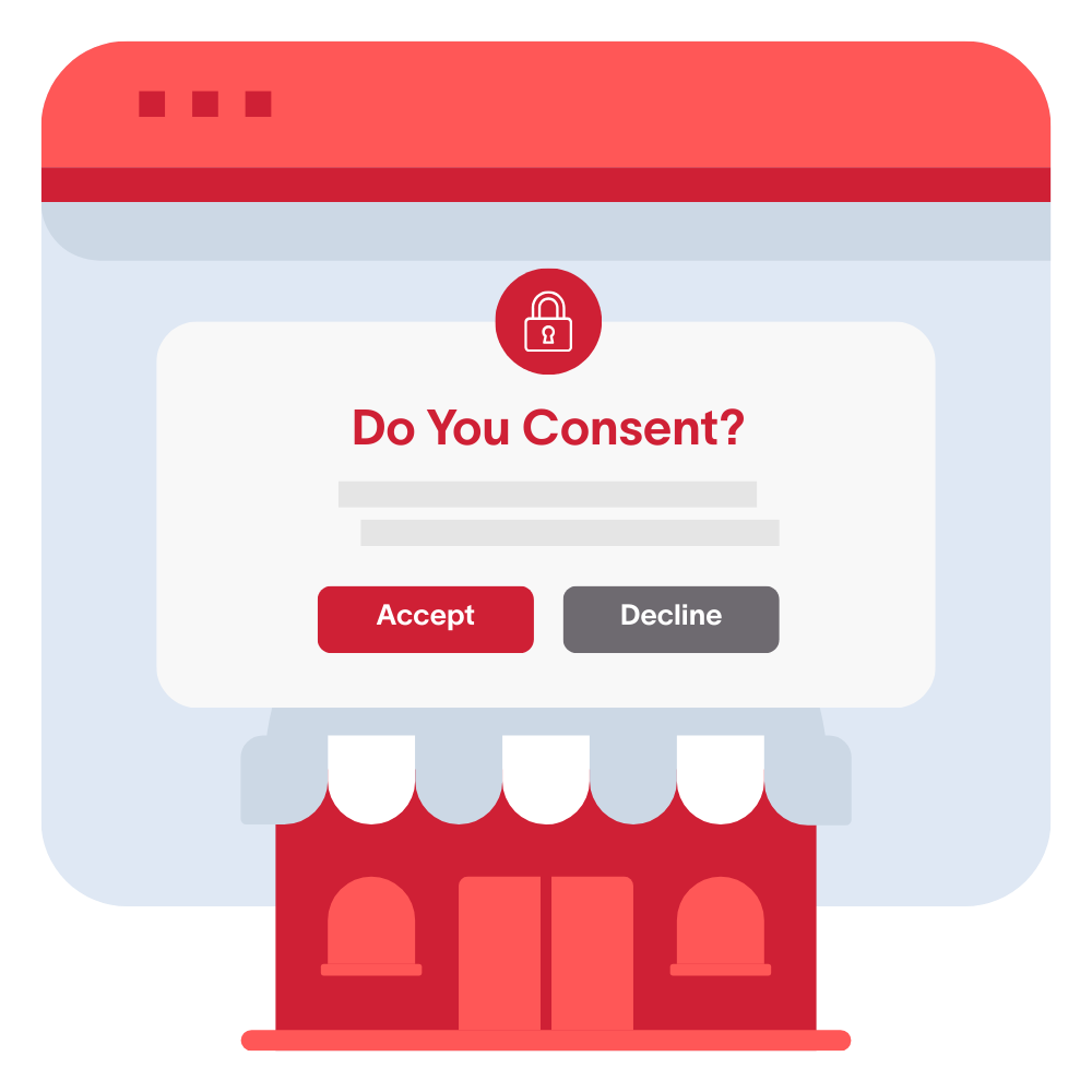 Cookie consent banner example