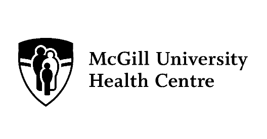 McGill University Health Centre logo BW