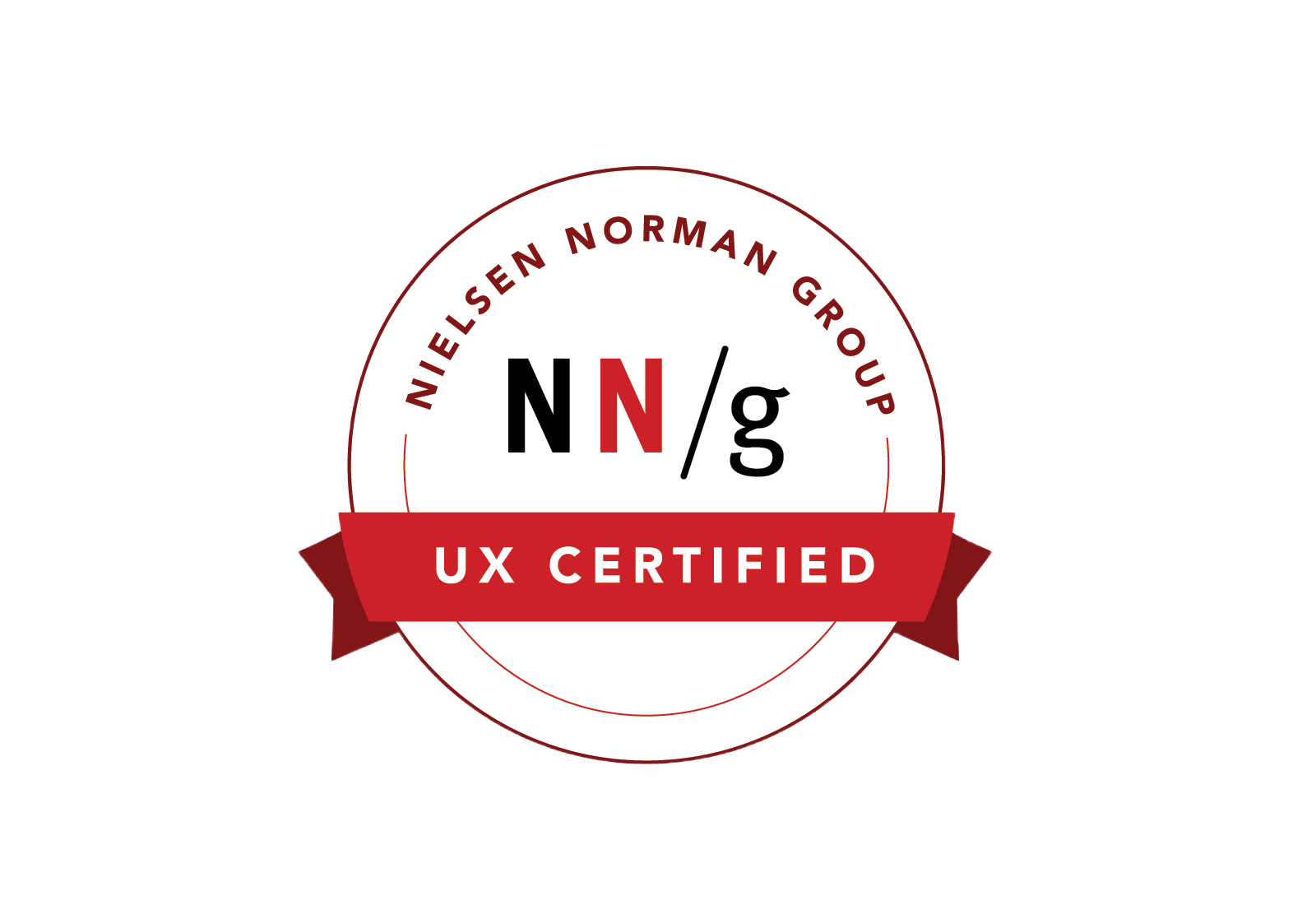 Nielsen Norman Group UX Certified Badge