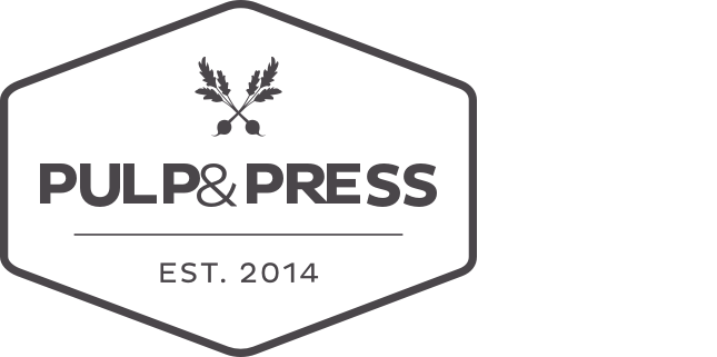 Pulp & Press Logo - CS Pulp & Press Logo