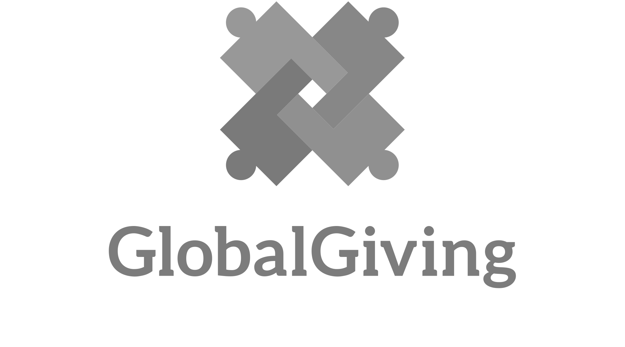 Global Giving logo black and white