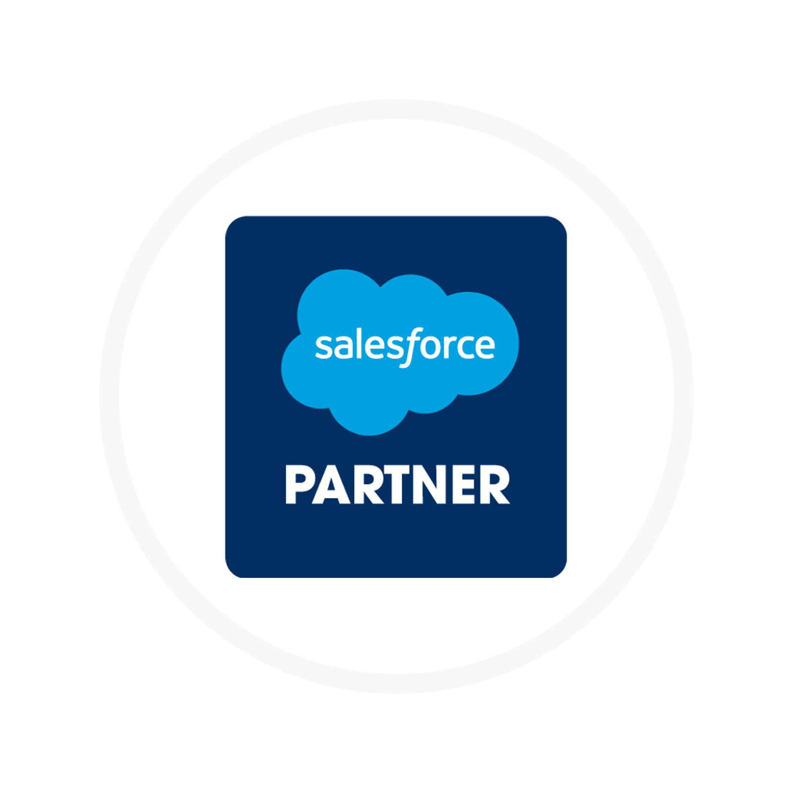 Salesforce partner badge.