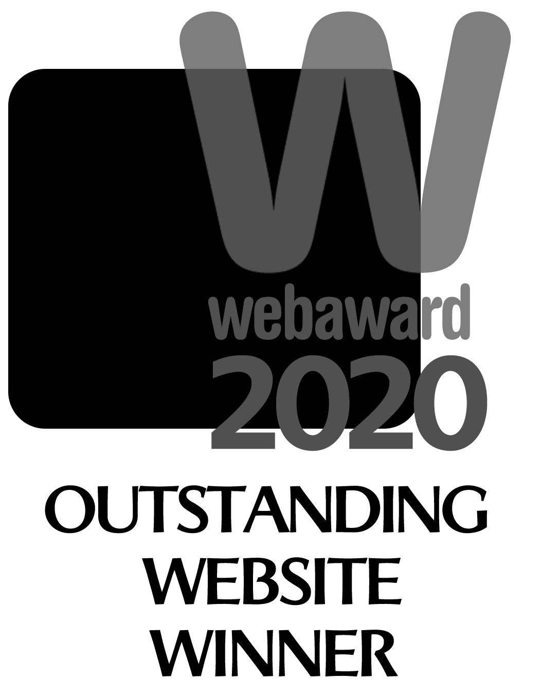 WebAwards Outstanding Website Winner 2020
