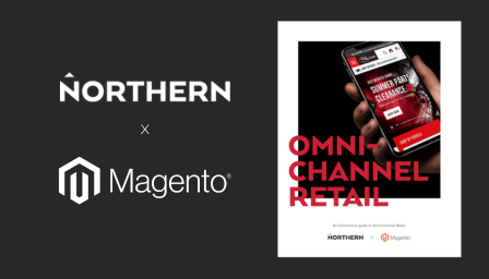 Omnichannel Retail Guide cover with Northern and Magento logo