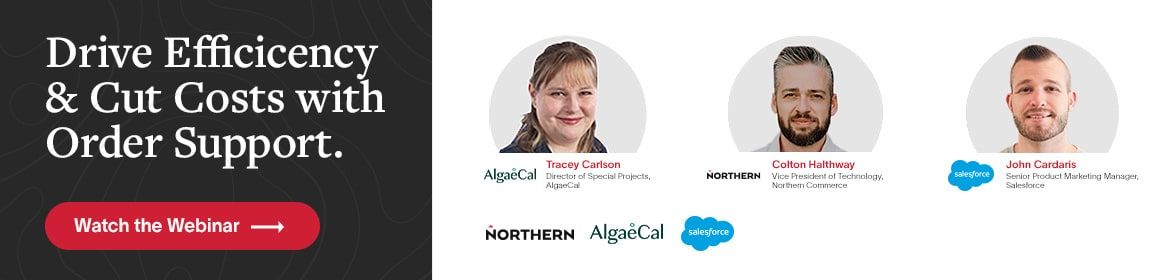 Drive Efficiency and Cut Costs with Order Support Webinar banner