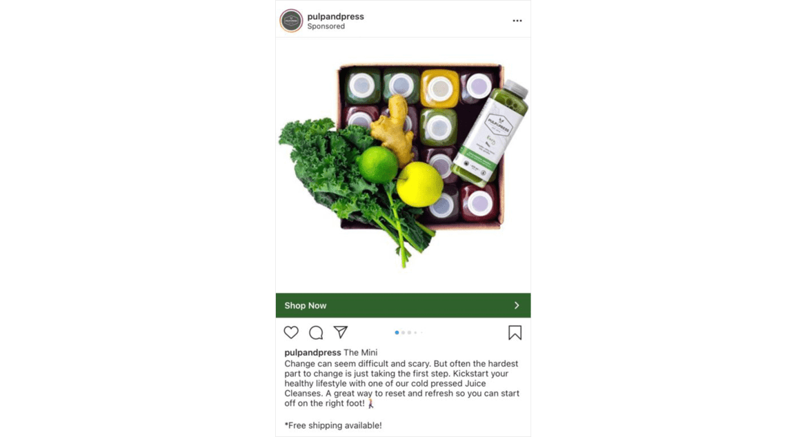 Pulp & Press sponsored post alternate