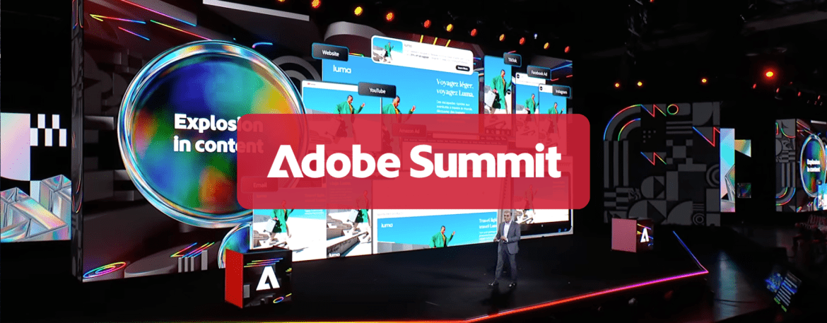 Adobe Summit 2026 stage.