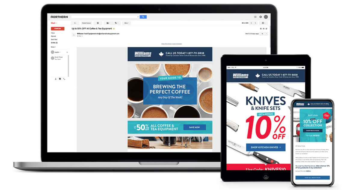 Williams email newsletters
