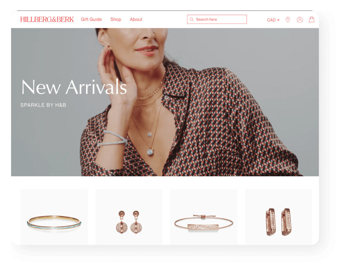 Hillberg & Berk CS feature image A category page view of Hillberg & Berk's website