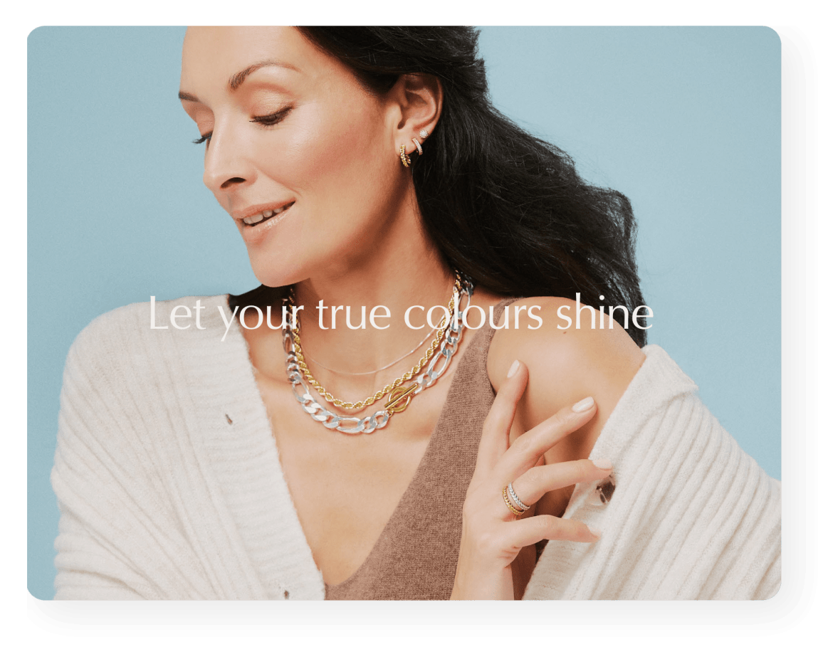 woman wearing jewelry