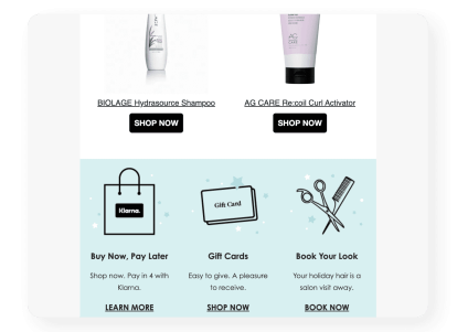 Chatters email rendering.