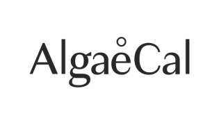 AlgeaCal logo in black and white