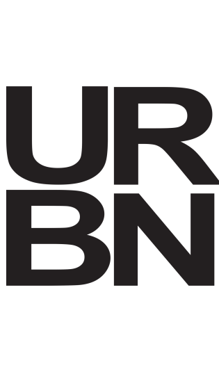 URBN Logo in black and white