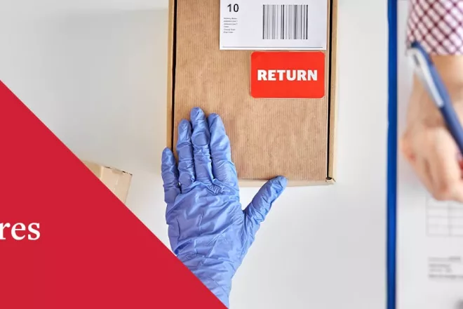 In-person return centres