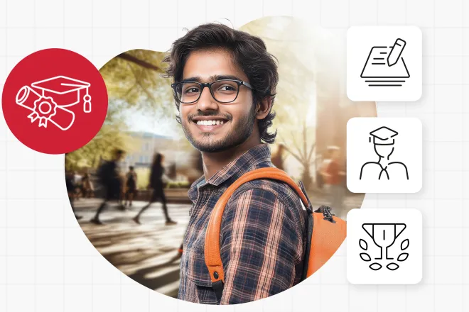 Student and academic logos