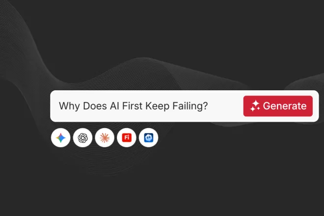 Why does AI first keep failing?