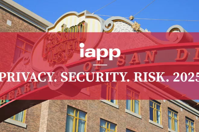 IAPP PSR 2025 in San Diego.