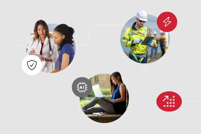 3 types of public service partnerships, including healthcare, energy, and higher education.