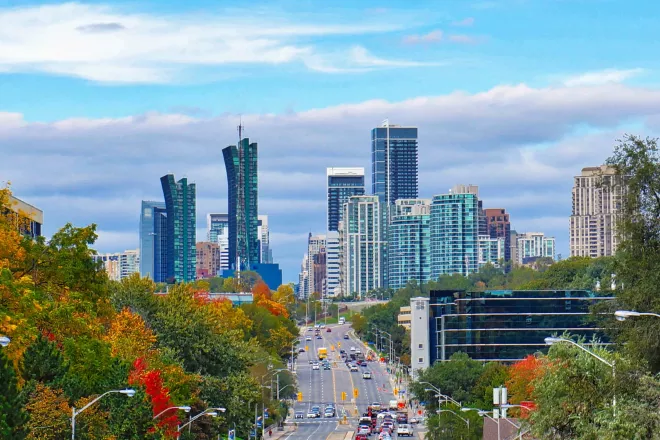 York Region skyline