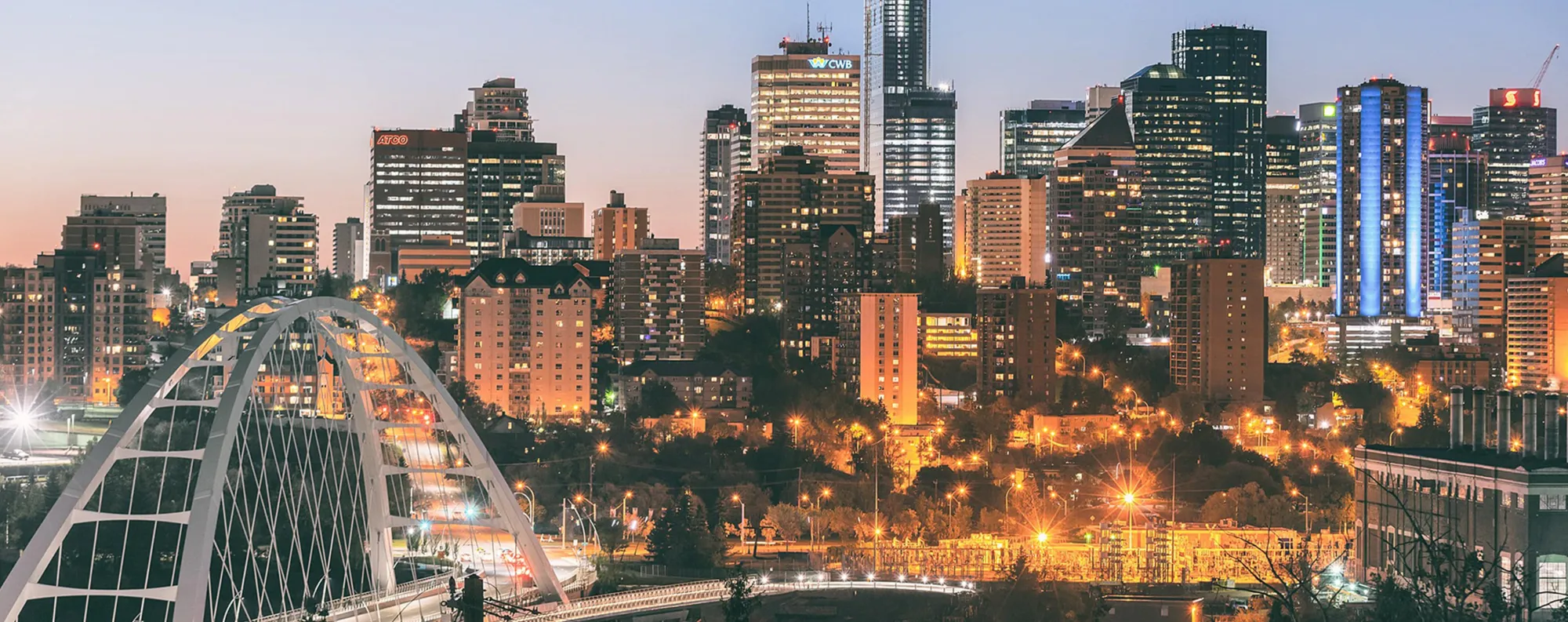 City of Edmonton Skyline Hero Image
