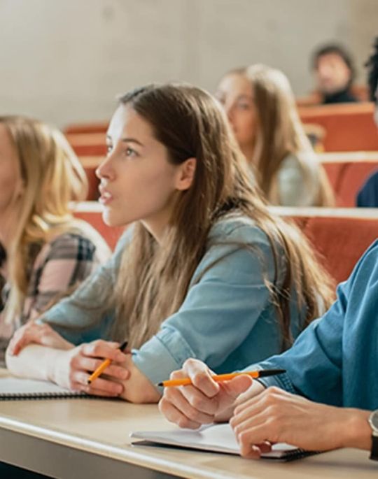 Wharton Students in classroom
